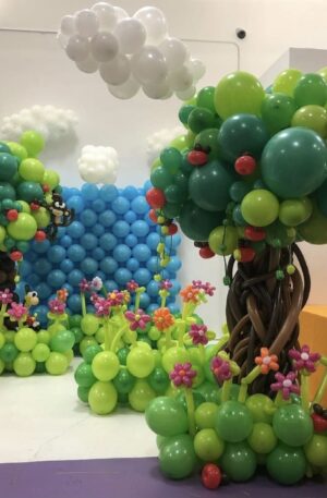 12 Organic Tree - SkyHighBalloons305 - Miami FL