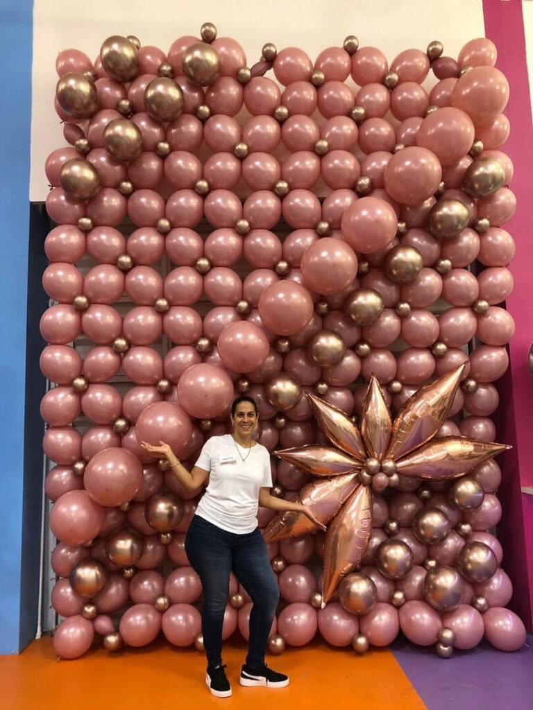 13 Deluxe Balloon Wall - SkyHighBalloons305 - Miami FL