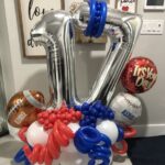 14 Balloon Bouquet Sports 2 - SkyHighBalloons305 - Miami FL