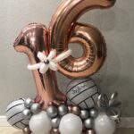 14 Balloon Bouquet Sports 3 - SkyHighBalloons305 - Miami FL