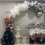 Garland and Lighted Marquee Number Combo