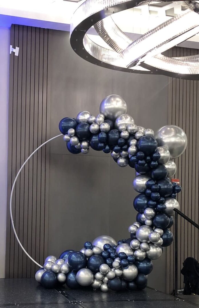 Circle on sale balloon arch