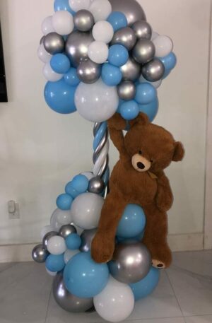 7 - Teddy Bear Tower - SkyHighBalloons305 - Miami FL