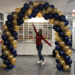 9 - Balloon Arch Interior 3 - SkyHighBalloons305 - Miami FL