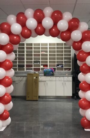 9 - Balloon Arch Interior - SkyHighBalloons305 - Miami FL