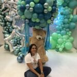 17 Hot Air Balloon Teddy Basket - SkyHighBalloons305 - Miami FL