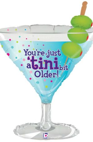 35" Happy Birthday Tini Bit Balloon skyhighballoons305.com