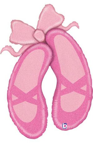 40" Ballet Slippers Balloon skyhighballoons305.com