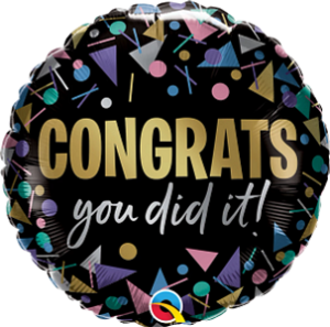 Congrats You Did It