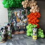 1 Birthday day set up SkyHighBalloons305 - Miami FL