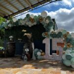 Garland and Lighted Marquee Number Combo SkyHighBalloons305 - Miami FL