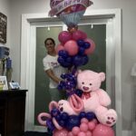Teddy Bear Balloon Tower SkyHighBalloons305 - Miami FL